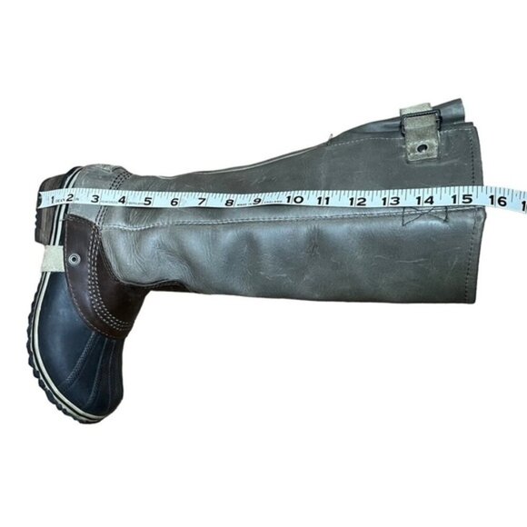 SOREL Slimpack Tall Equestrian Riding Boots Waterproof NL2007-051 Women Sz 6 - Picture 8 of 10